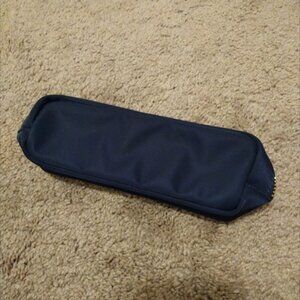 Stoney Clover Lane slim pencil pouch in sapphire blue